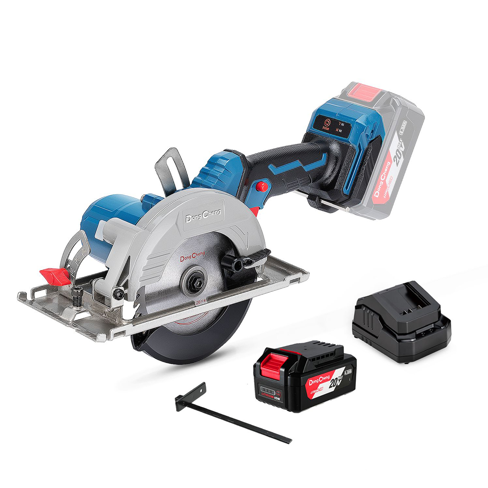Sierra Circular Inalambrica Dong Cheng 6700rpm Sin Escobilas DCMY125DM