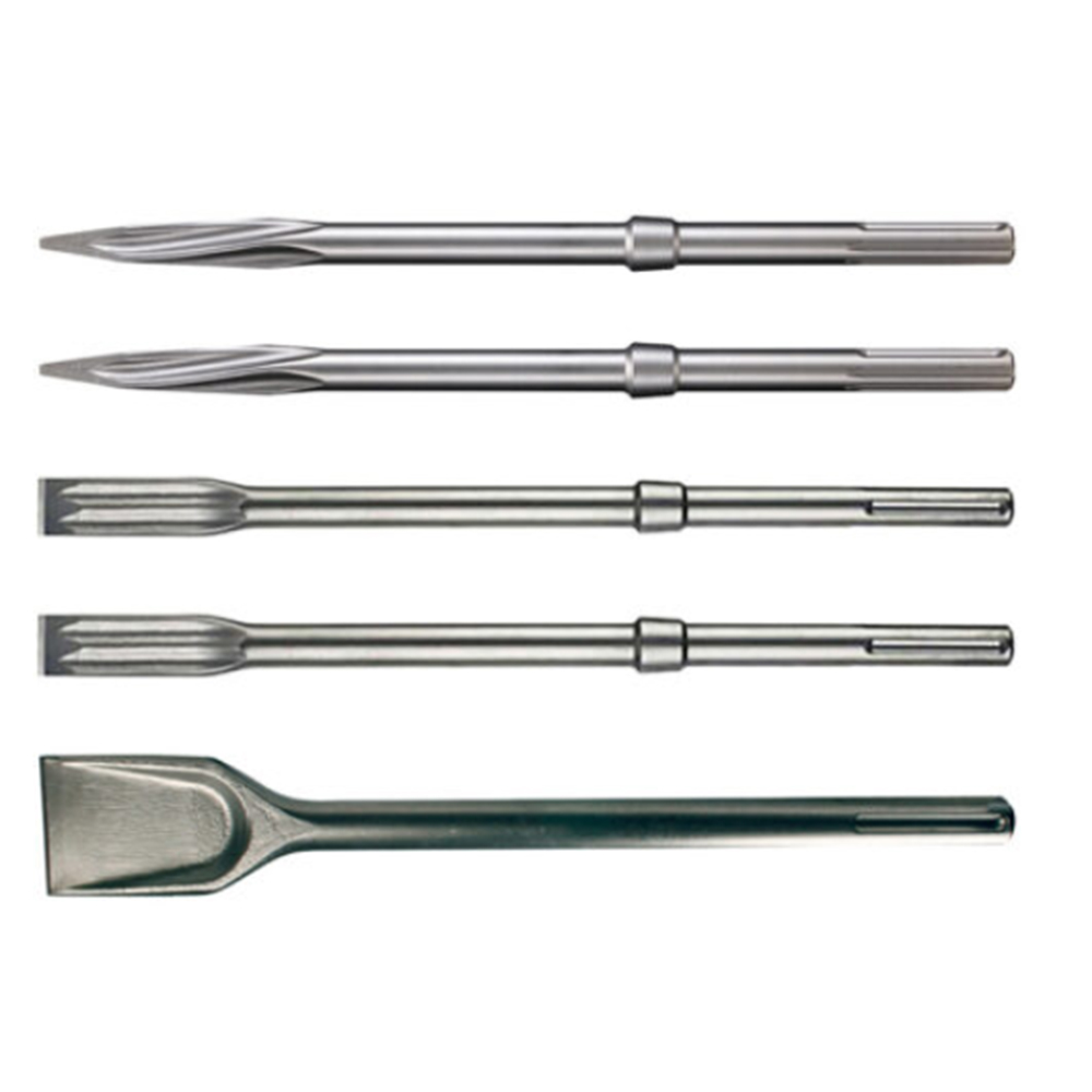 E-13188 JUEGO DE CINCELES SDS-PLUS (5 UNDS.)