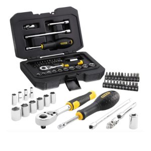 JUEGO DE DADOS DE 1/4" 38PZS STANLEY STMT82828LA