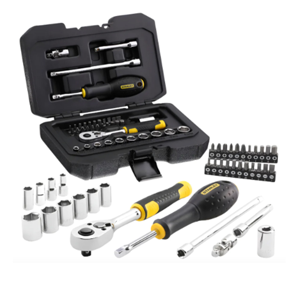JUEGO DE DADOS DE 1/4" 38PZS STANLEY STMT82828LA