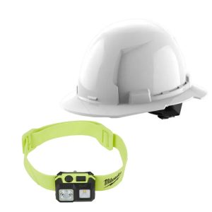 Casco De Seguridad Ala Completa 48731101 CON LINTERNA 2004HZL