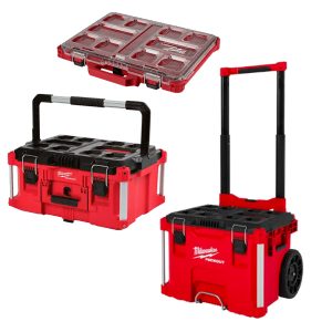 Caja de Herramientas con Ruedas Milwaukee 48228427 Grande con dos mas de regalo